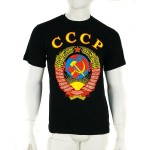 Maglietta Unione Sovietica Nera