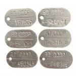 Soviet Army ID Name Dog Tag