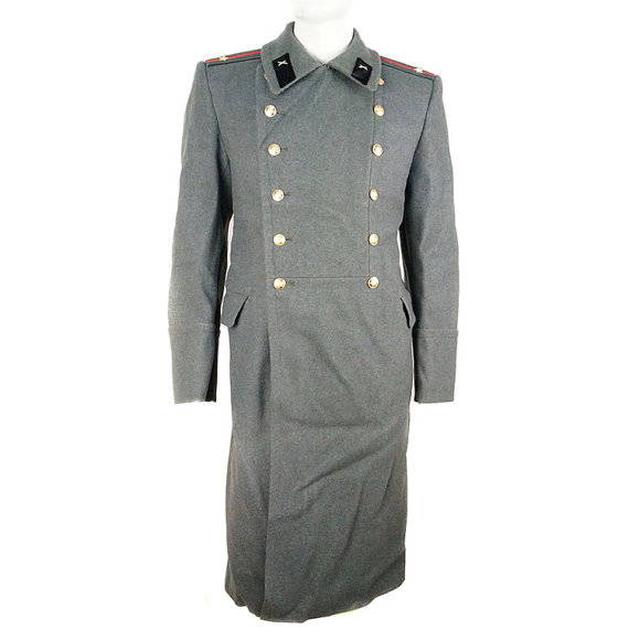 soviet officer trench coat