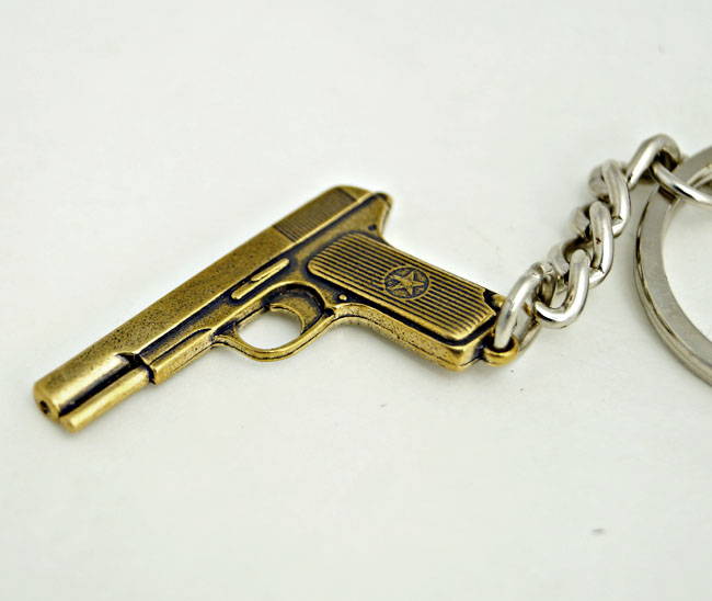 tokarev pistol keychain