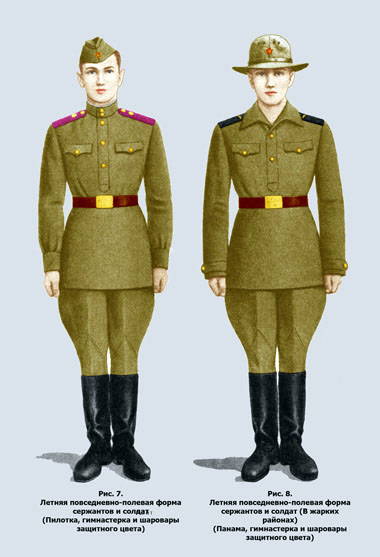 soviet uniform pilotka cap