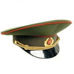 Field Khaki Olive Russian Army Military Visor Hat Soviet