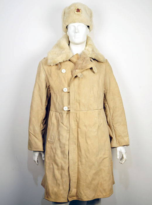 winter army long coat