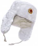 Ushanka Russe Blanc