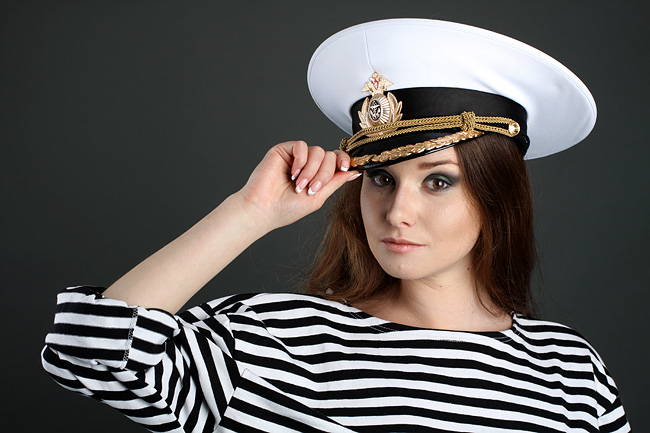 russian naval uniform hat