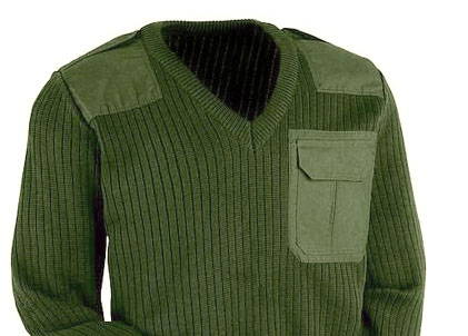 Russian Military Uniform Sweater Olive OD - BTK Group