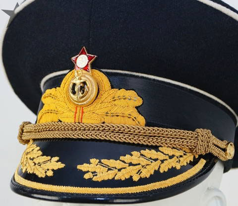 admiral visor hat