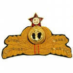 Distintivo del cappello dell'ammiraglio della marina sovietica