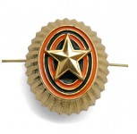 Russian Military Officer Uniform Hat Badge