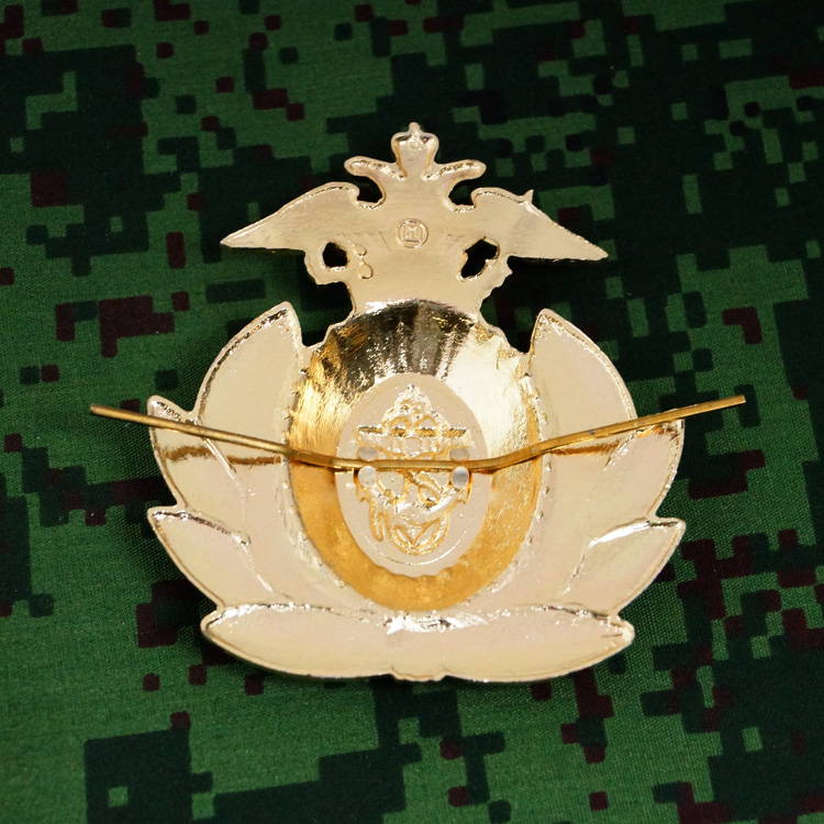 Russian Navy Official Uniform Hat Badge Eagle