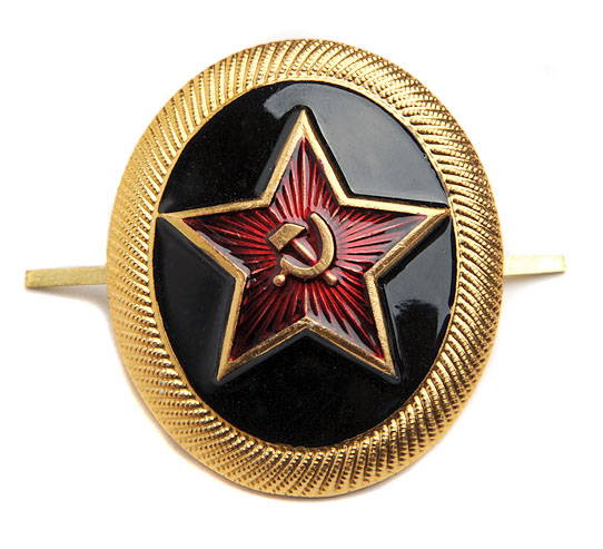 soviet marines beret pin badge