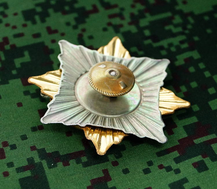 Russian Military Uniform Award Chest Badge Marines Skull