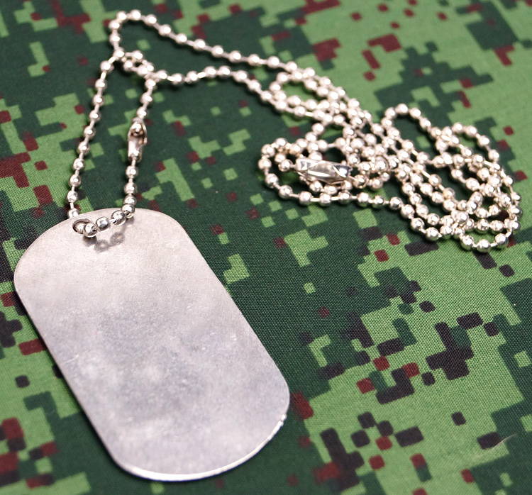 Russian Spetsnaz Military Dog Tag Duty Honor Fatherland