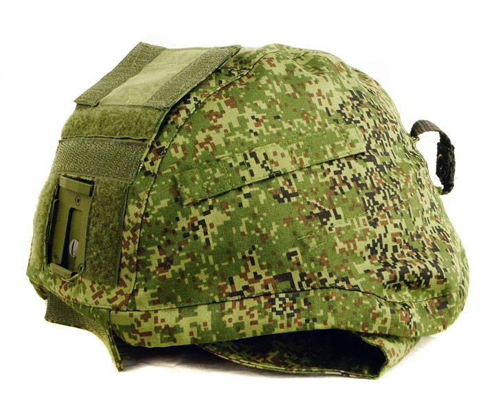 helmet cover with goggles loops