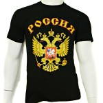 Wappen Adler russische T-Shirt