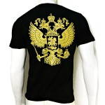 Russomilitare: Russe blason de l'Aigle Noir Patriote T-Shirt