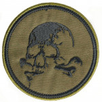Skull Airsoft Patch