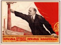 Poster del leader sovietico Lenin