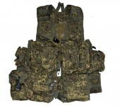 6SH117 Gilet Tactique État Utilisé