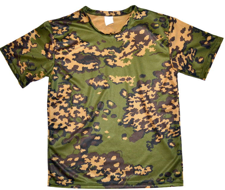 Russian Military T-Shirt Moisture Wicking Partizan Camo