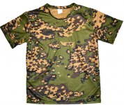 Militar Ruso T-Shirt De Absorción De Humedad Partizan Camo