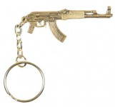 AK 47 Metal Keyring