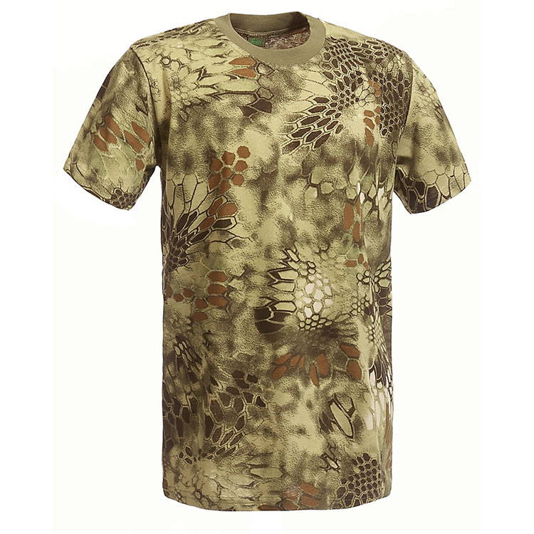 Russian Military Tactical Uniform T-Shirt Python Camo