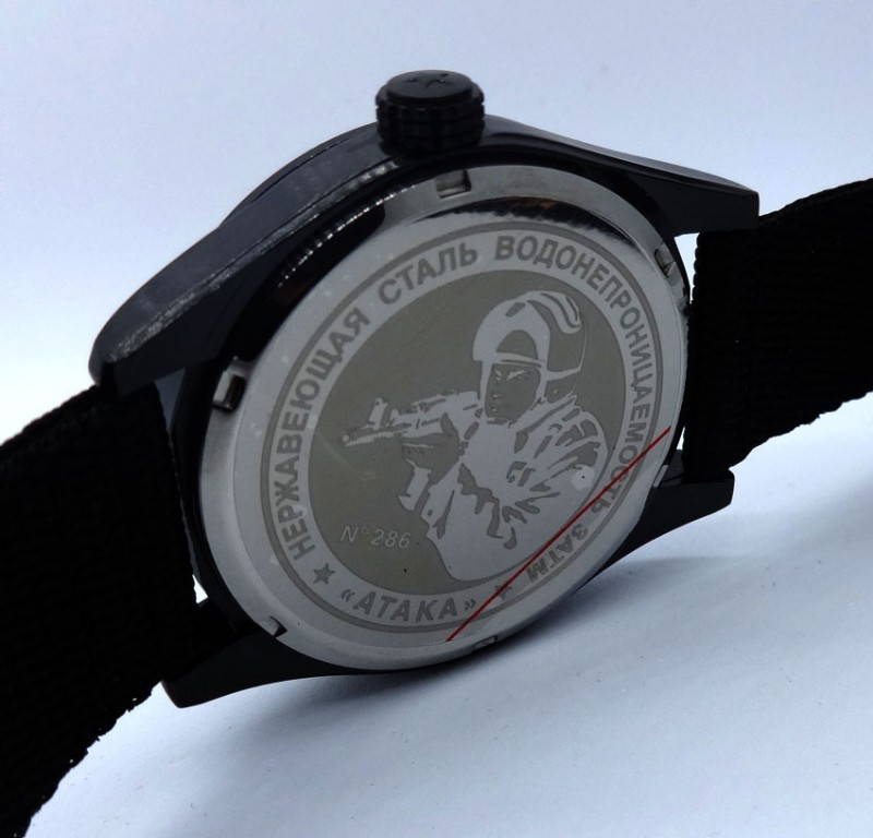 Russian Army Military Wristwatch Spetsnaz Counter Attack Tank