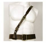 Officer Leather Belt Harness Baldric