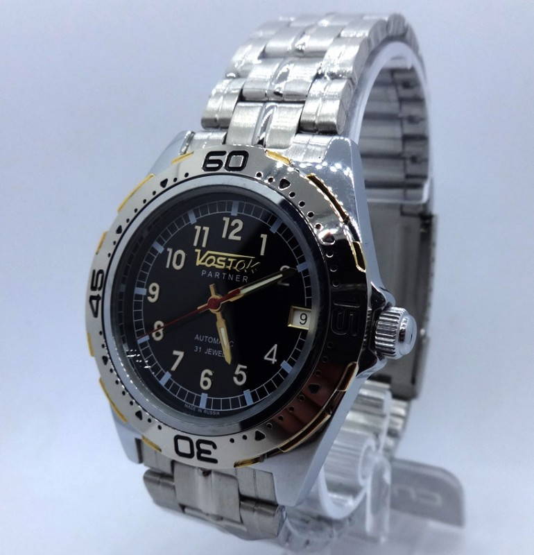 Russian Military Wrist Watch Vostok Partner Automatic Mechanical 31 Jewels #4